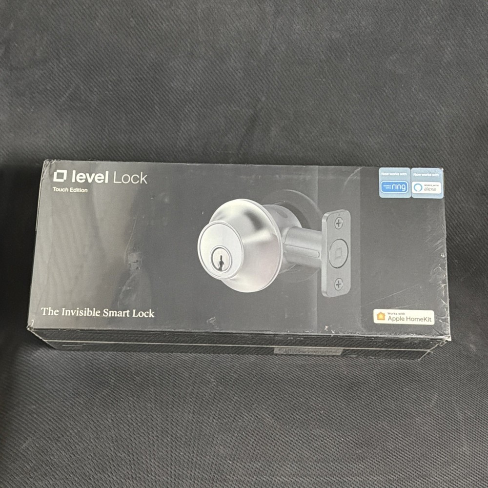 Level Lock Touch Edition Smart Lock Bluetooth Apple HomeKit Ring Compatible SEAL