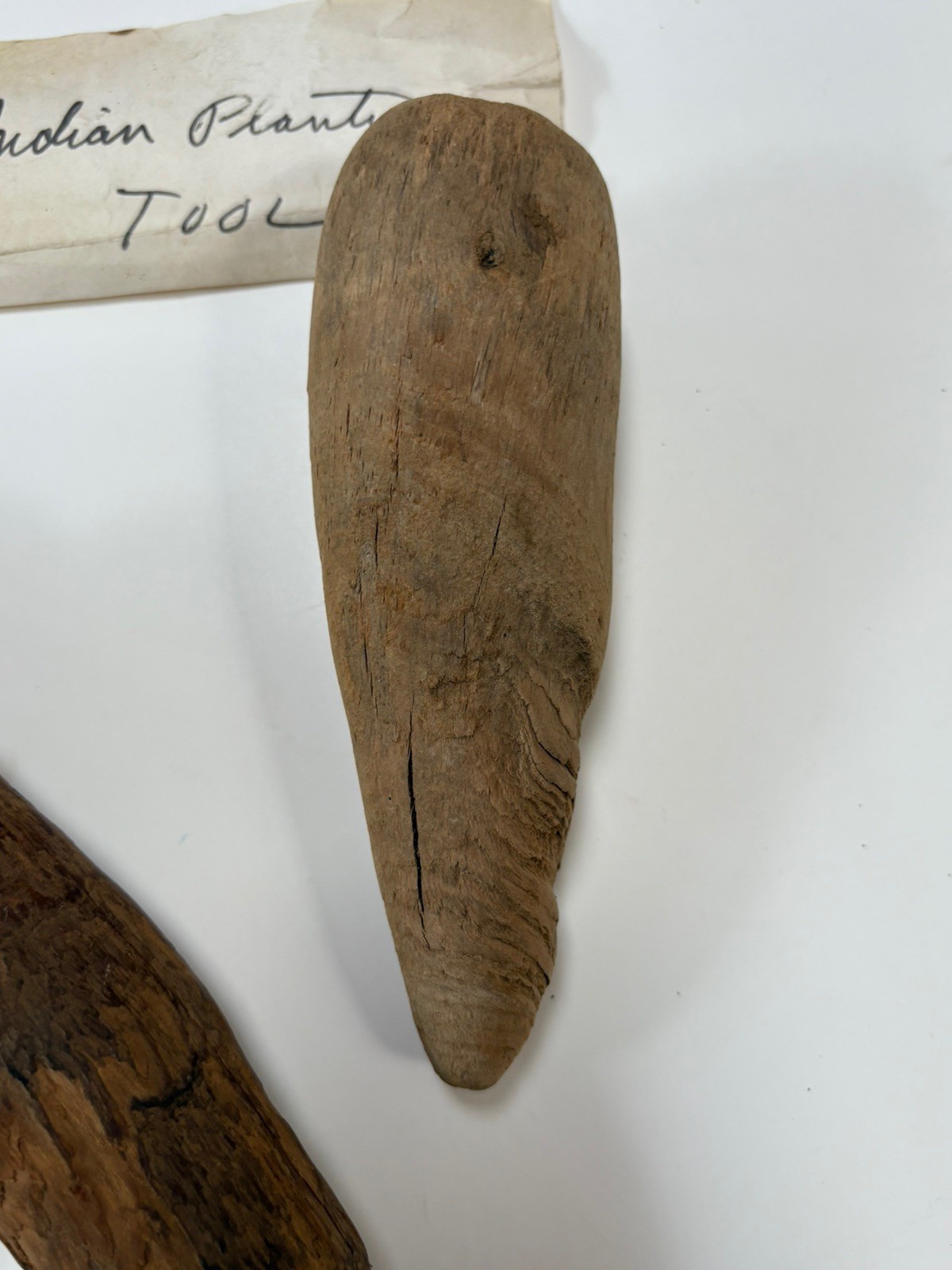 Native American Wooden Tools ? Digging and Planting ? Wood Artifact Antique
