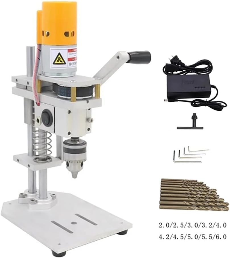 Electric Mini Drill Press Precision CNC Table Drilling Machine DIY Crafts Tool