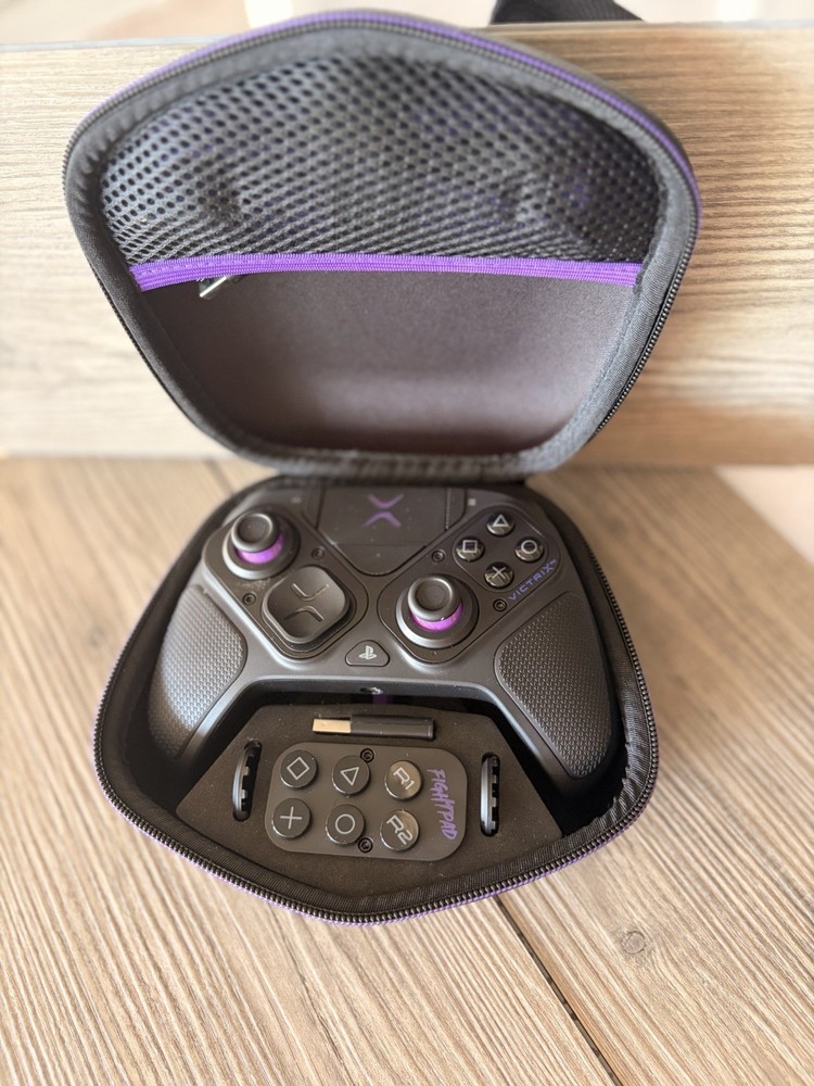 Victrix FightPad Controller with Carrying Case & Interchangeable Faceplate