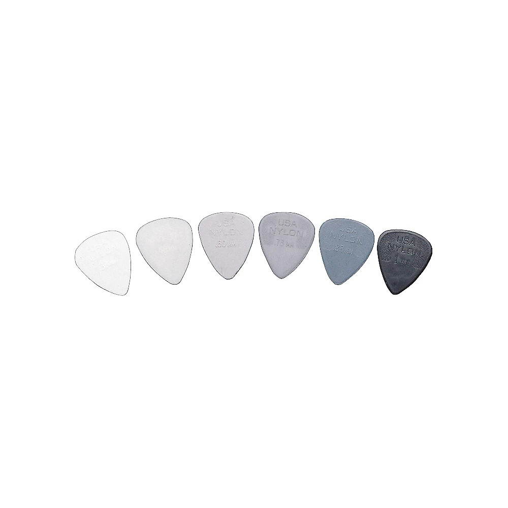 Dunlop Nylon Standard Guitar Pick 1.0 mm 6 Dozen