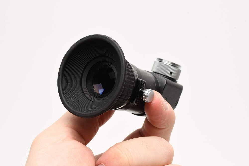 Nikon DR-4 Right Angle Viewing Attachment w/ Eye Cup, Cap, Instructions