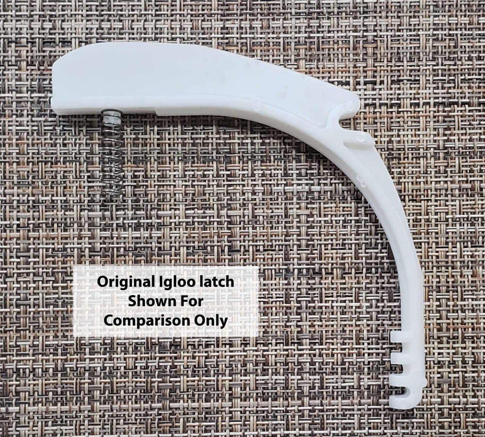 Latch Replacement For Playmate Igloo 16-Quart Cooler With Spring