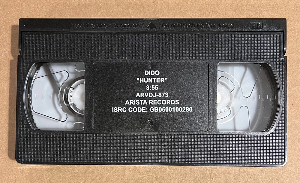 Dido - Hunter RARE promo VHS video single
