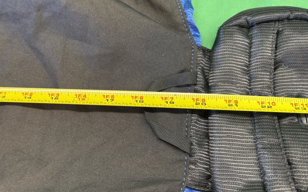 adidas Lightweight Drawstring Backpack w Zipper Pouch