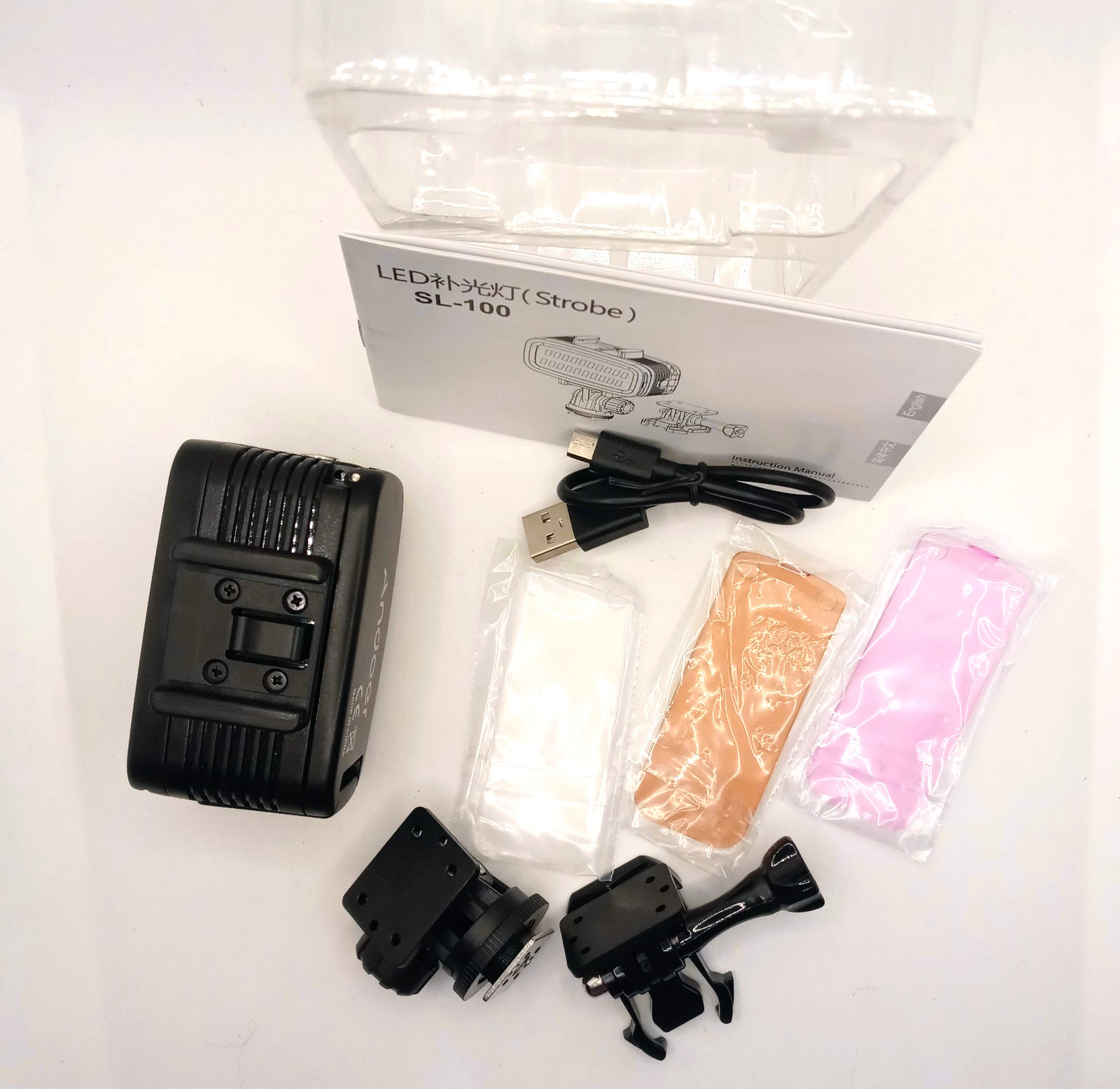 Dimmable Waterproof Video Rechargeable Diving LED Light (40m/130ft)