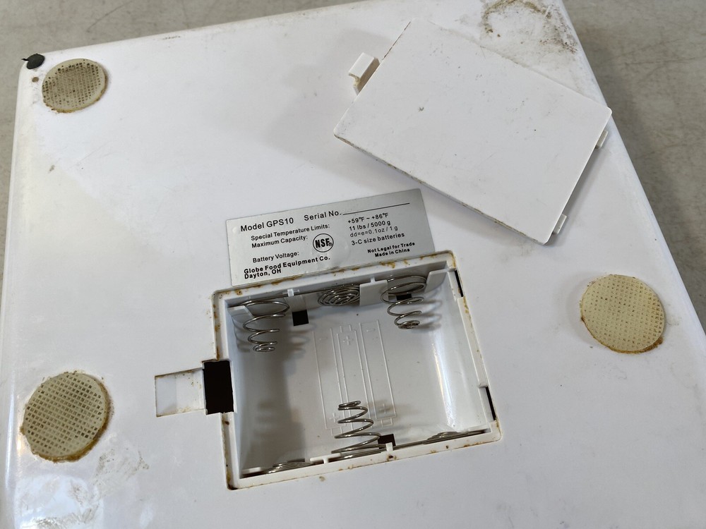 Globe GPS10 Scale Working 10E62