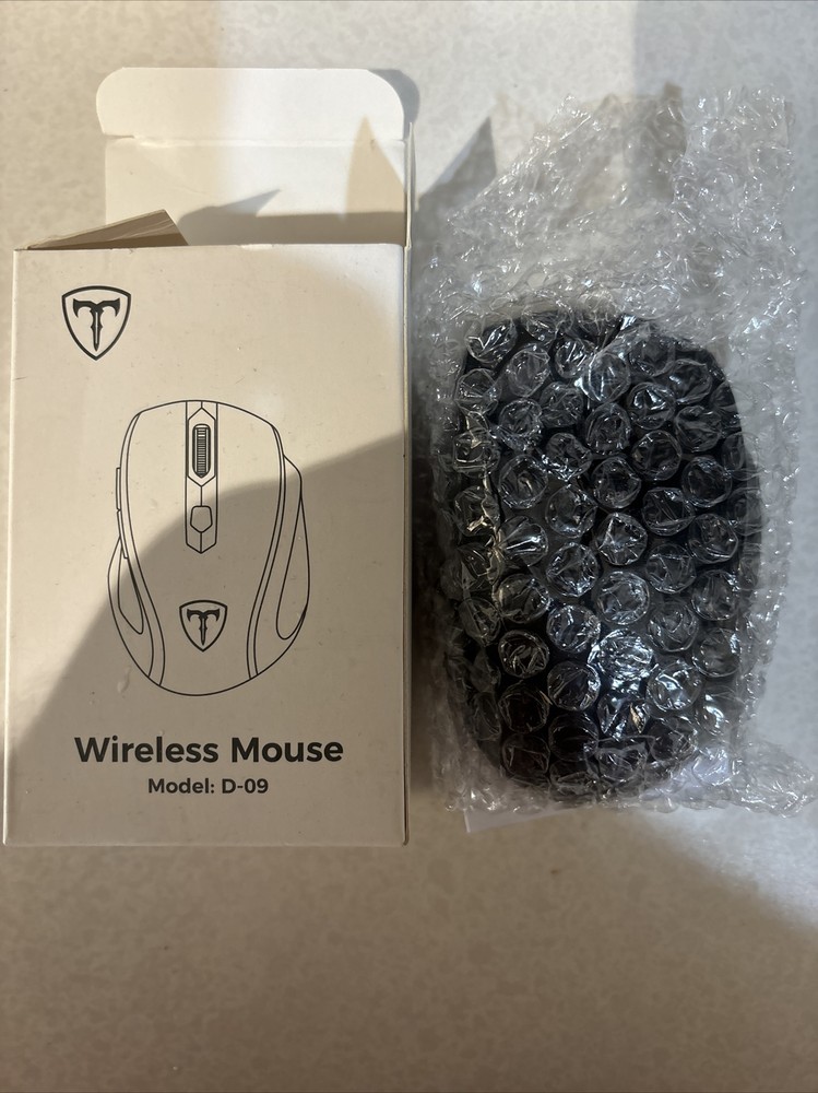 EasternTimes Tech Wireless Computer Mouse D-09 USB CA57BN TUVD-09