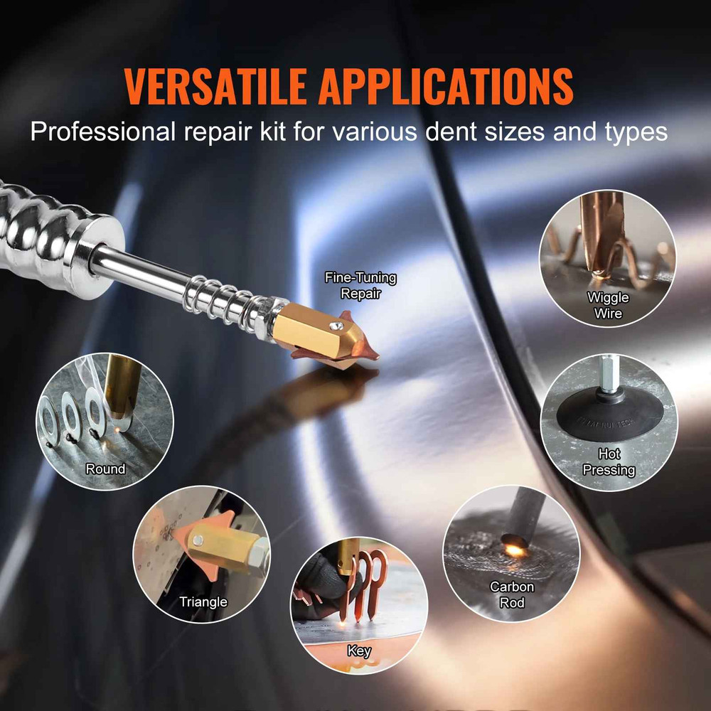 DentForce 3KW: Pro Spot Welder & Auto Body Dent Puller Kit 🚗⚡