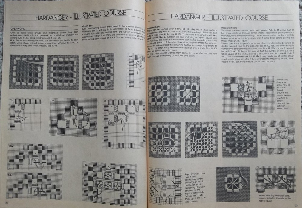 Special Burda Issue - Hardanger - German with Inserts/Directions - MAGAZINE E126