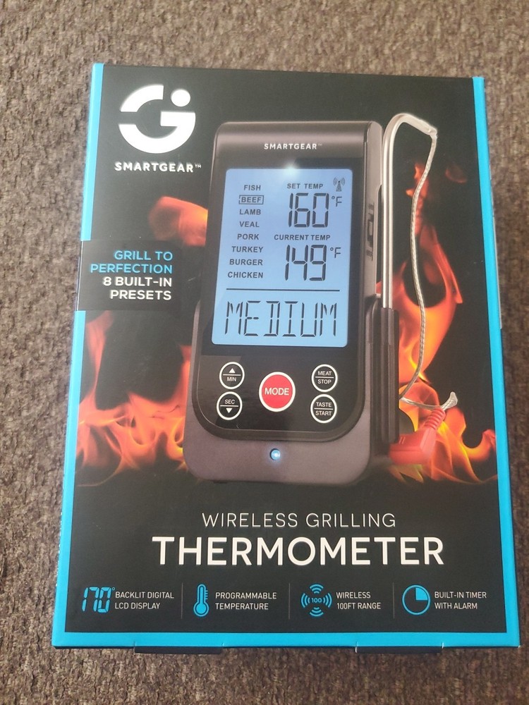 Smart Gear Wireless Grill Thermometer