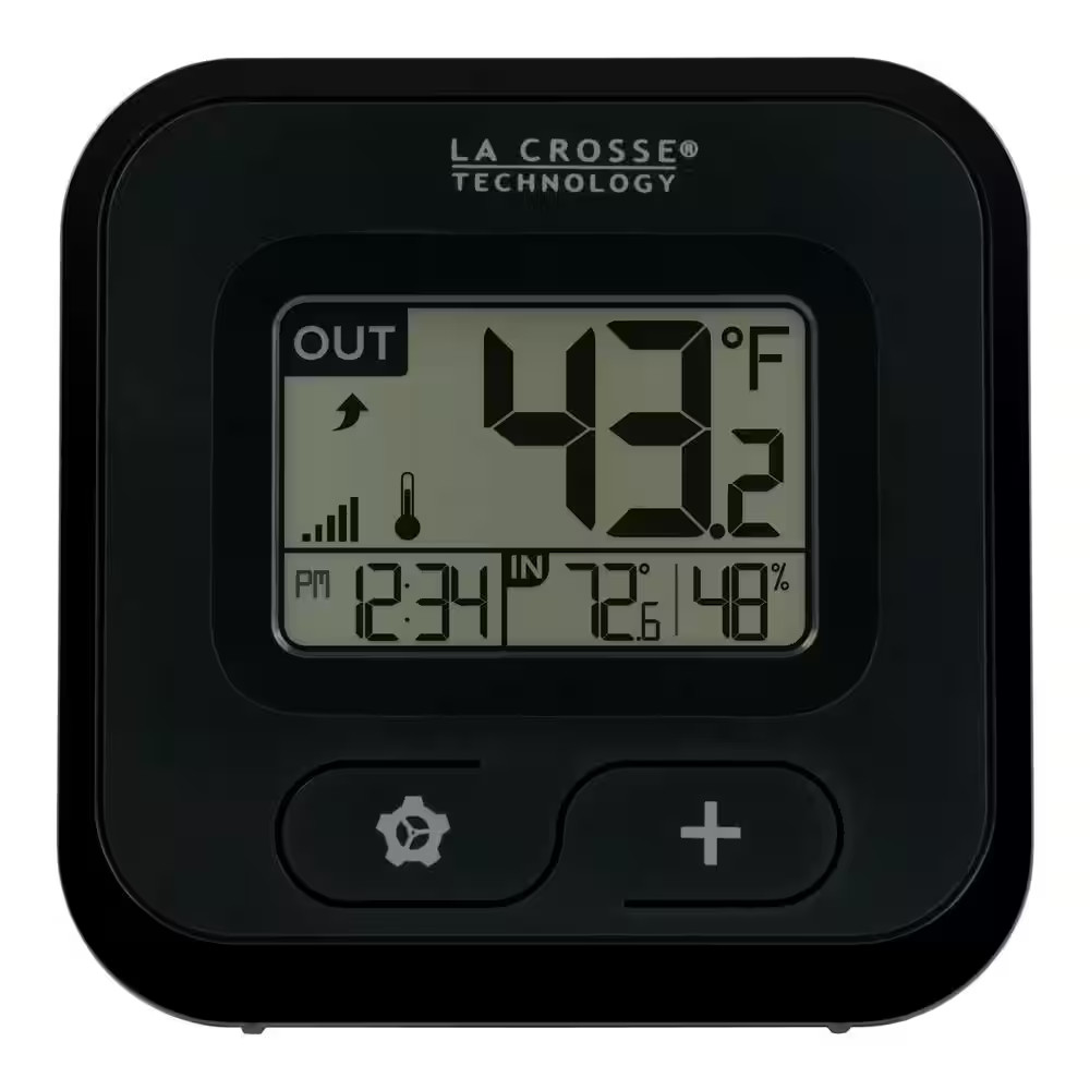Wireless Compact Digital Thermometer with Humidity