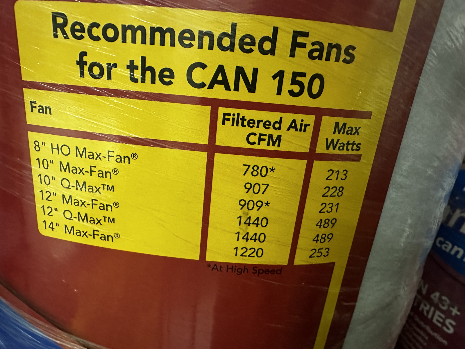 Can-Filter 150 Carbon Filter Activated Carbon Air Filter Can Filter