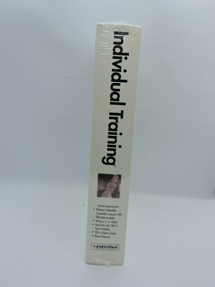 Vintage Individual Training Software For Excel For Windows Ver.5 3.5 disk