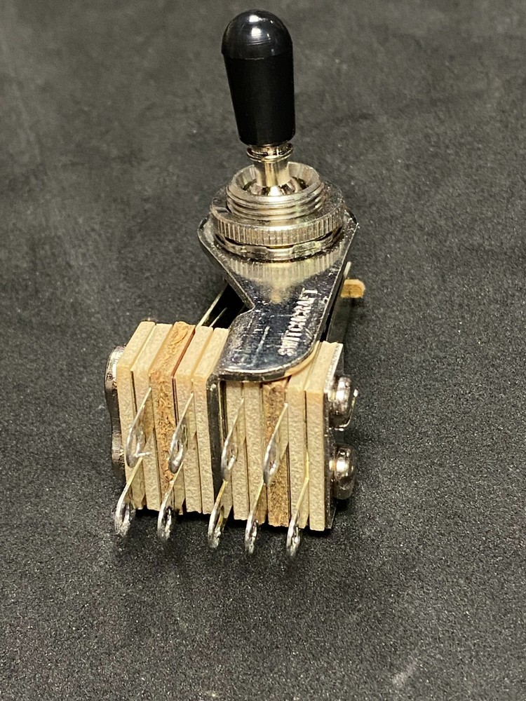 Switchcraft 4-Pole Right Angle Toggle Switch, Parker Guitars & Others