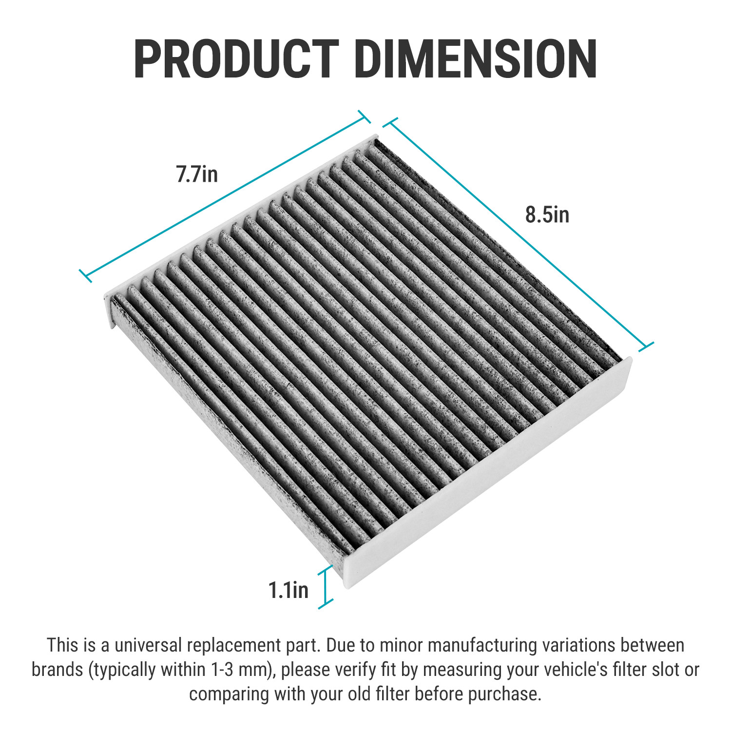 2 Pack CF10285 Cabin Air Filter fit TOYOTA LEXUS CHARCOAL CARBON Fast shipping