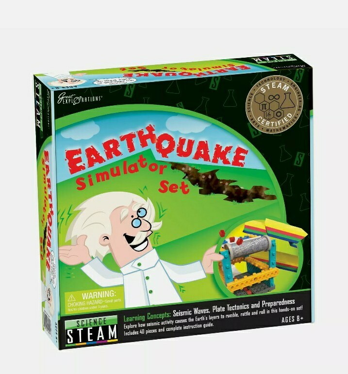 Steam Learning System Science Earthquake Simulator Set