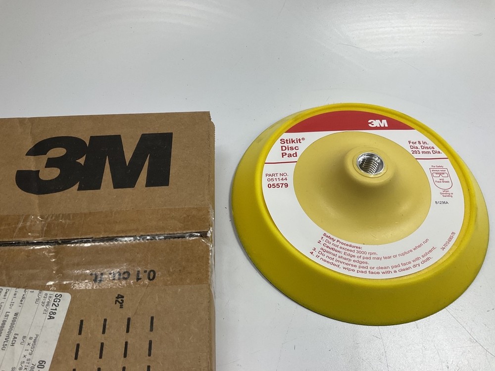 3M 05579, 8 Inch Stickit Backing Pad