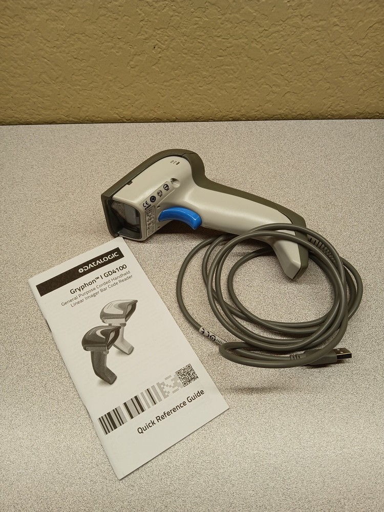 Datalogic USB Barcode Scanner Gryphon GD4130-Excellent