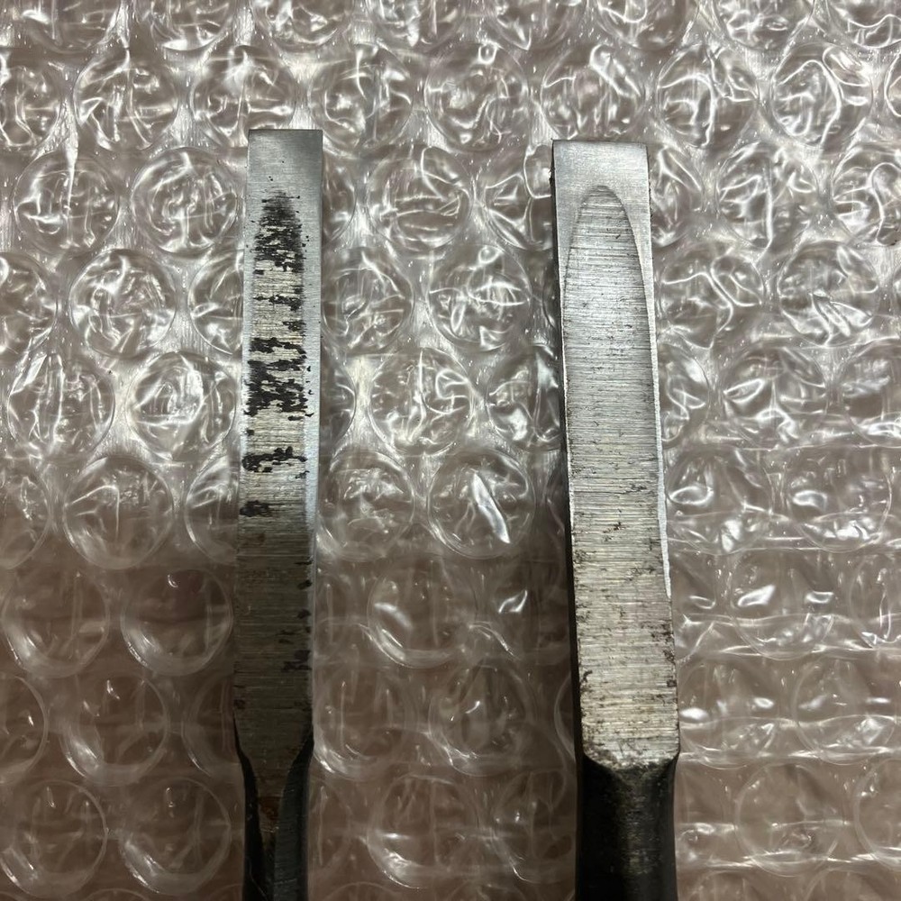 Chisel Set Nomi 2pc Hand Tools 7mm 9mm Ready to Use for DIY Projects