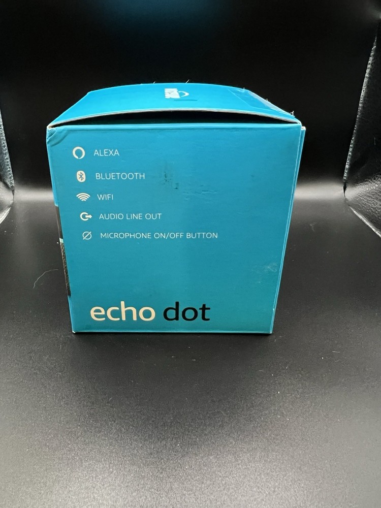 Echo Dot (3rd Gen) - Smart speaker with Alexa – Charcoal - Amazon Echo New