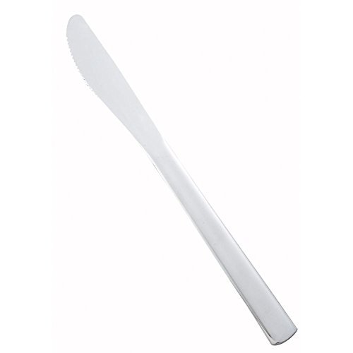 Winco Windsor Dinner Knife 8" 18/0 Stainless Steel, 12/Box
