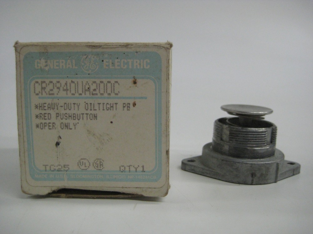 GE CR2940UA200C PUSHBUTTON RED NSMP