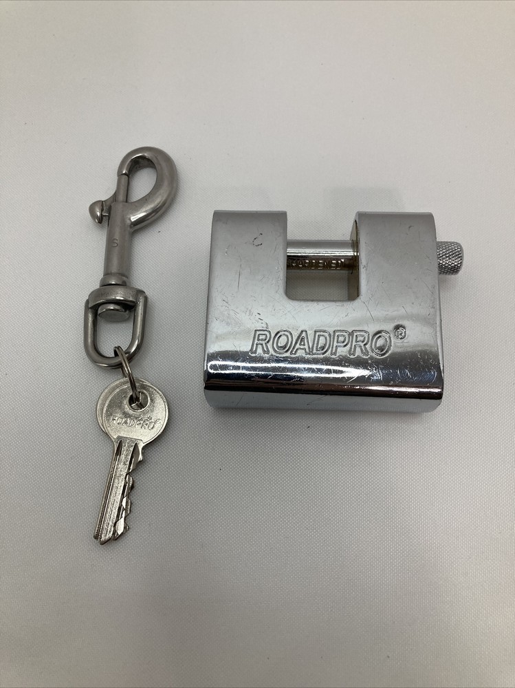 Roadpro 70 mm High Security Brass Lock