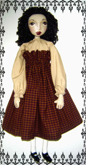 Buy 2 Get the 3rd FREE, Doll PATTERN, Folk Art Doll Pattern, Primitive Art Doll
