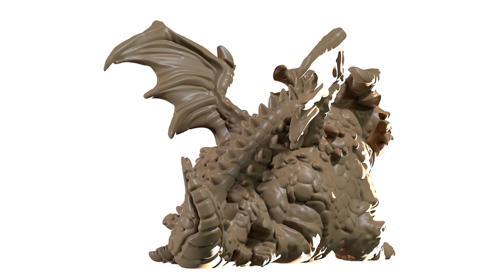 Capsule Chibi - Chonkers the Dragon / Chonky Dragon