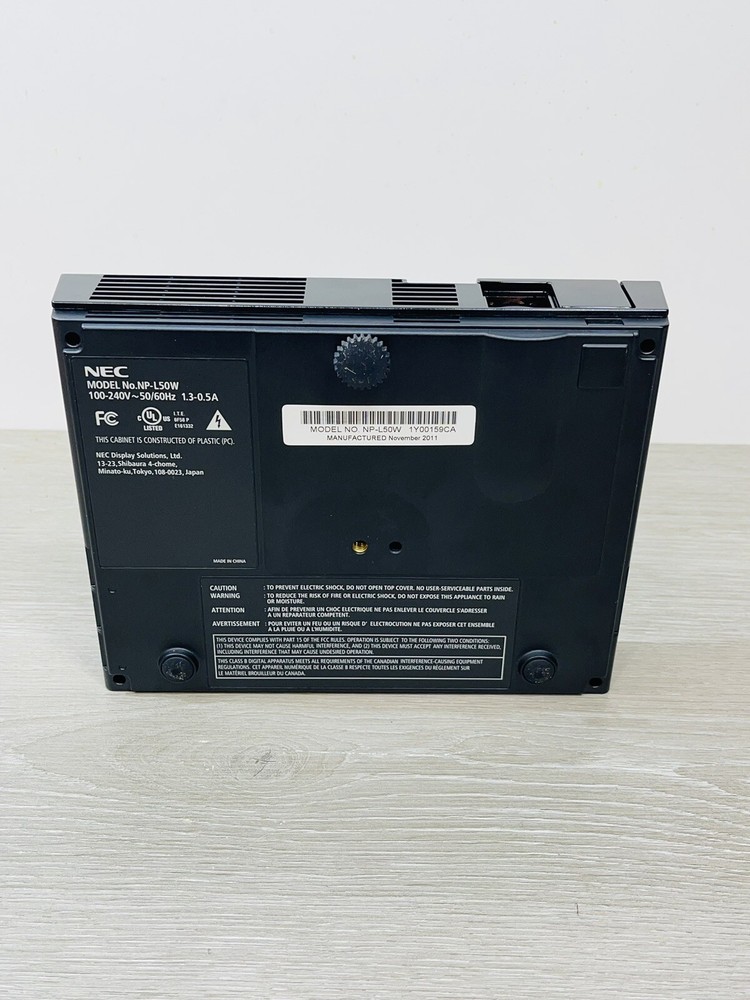NEC NP-L50w LED Mobile Projector