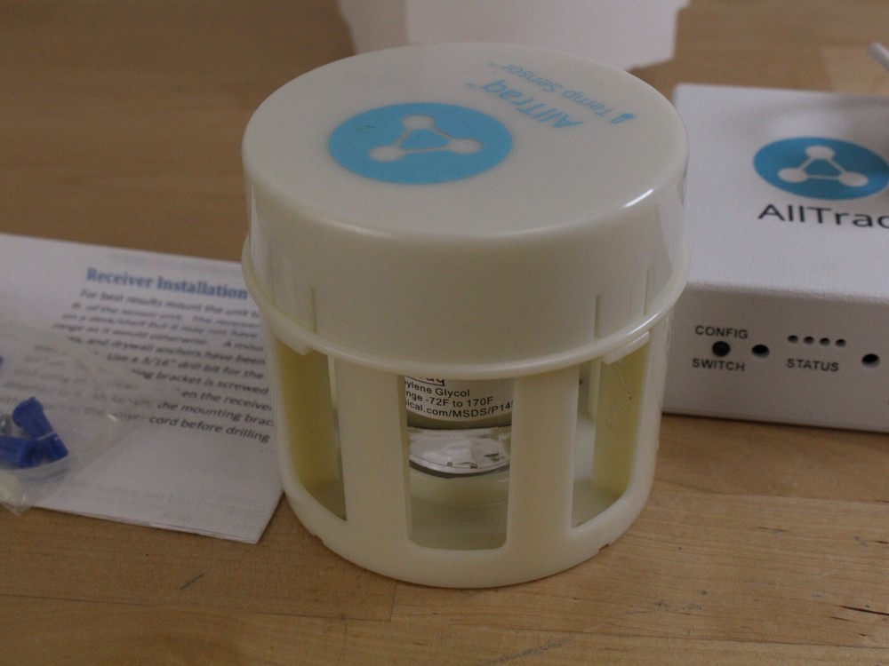 AllTraq Temp Sensor and Nano Receiver Model 1.31 - UNTESTED, Sold as is