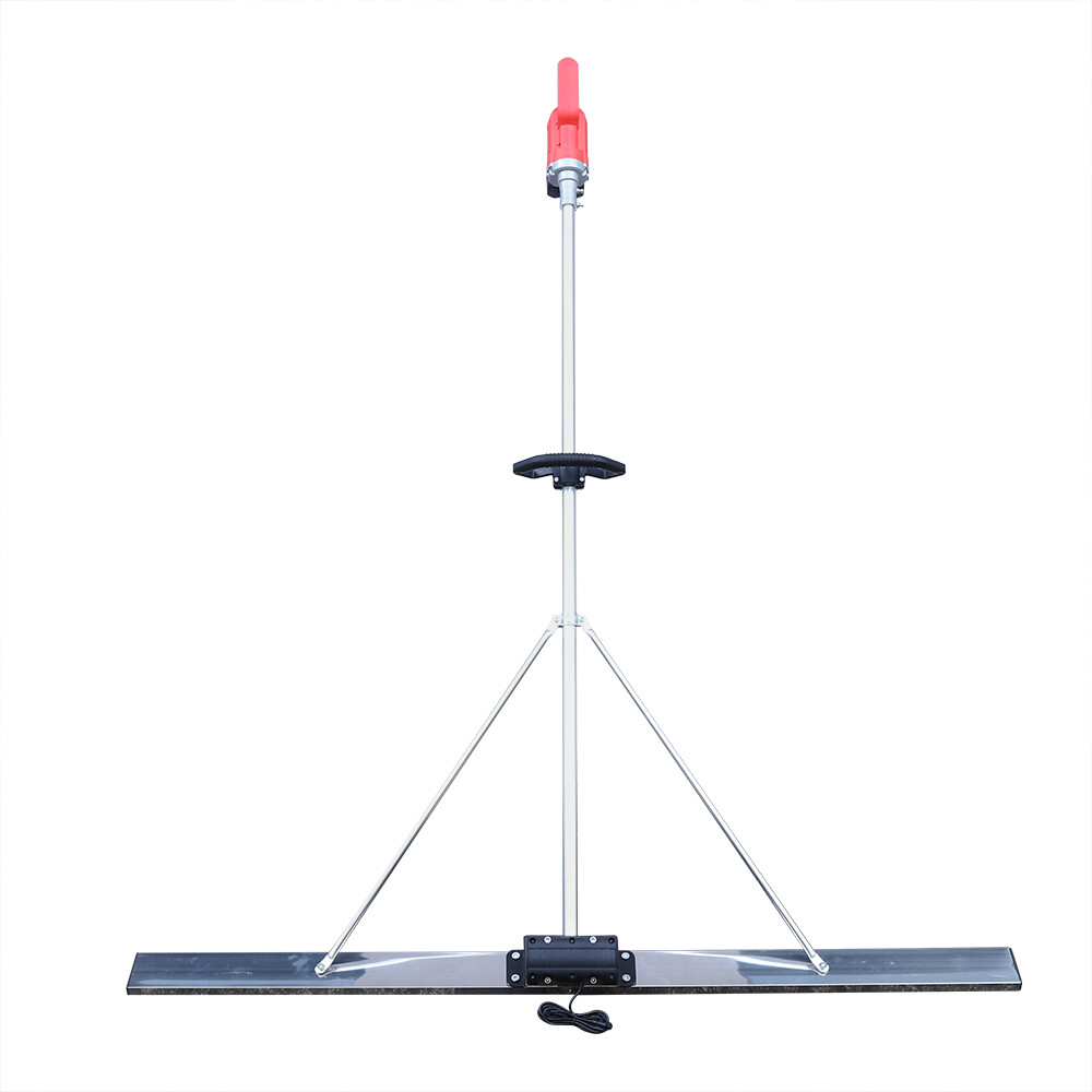 21V Cordless Concrete Vibrators Surface Power Trowel w/ 59" Screed Blade Rulder