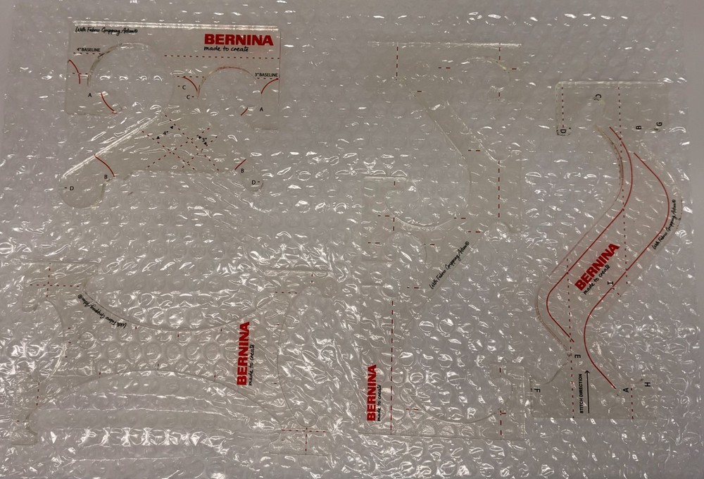 Bernina Borders Ruler Kit - for Ruler Work Quilting