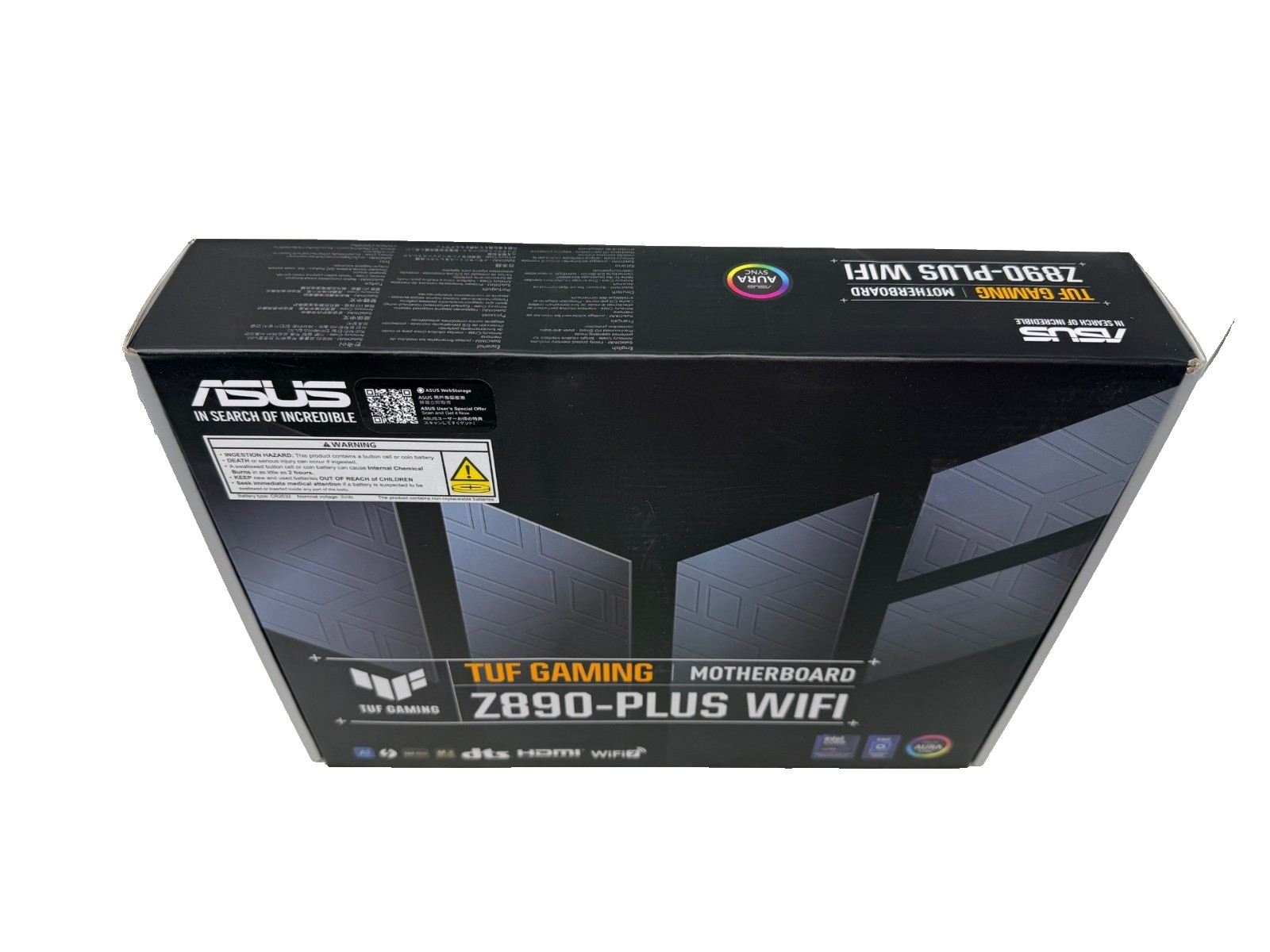 New Asus TUF Gaming Z890-PLUS WIFI LGA 1851 Intel Core Z890 ATX DDR5 Motherboard