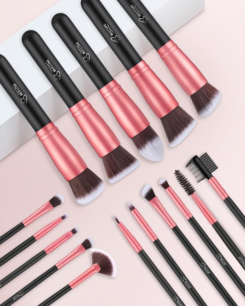 Makeup Brushes 16 Pcs Makeup Brush Set, Blending Brush for Foundation, Premium