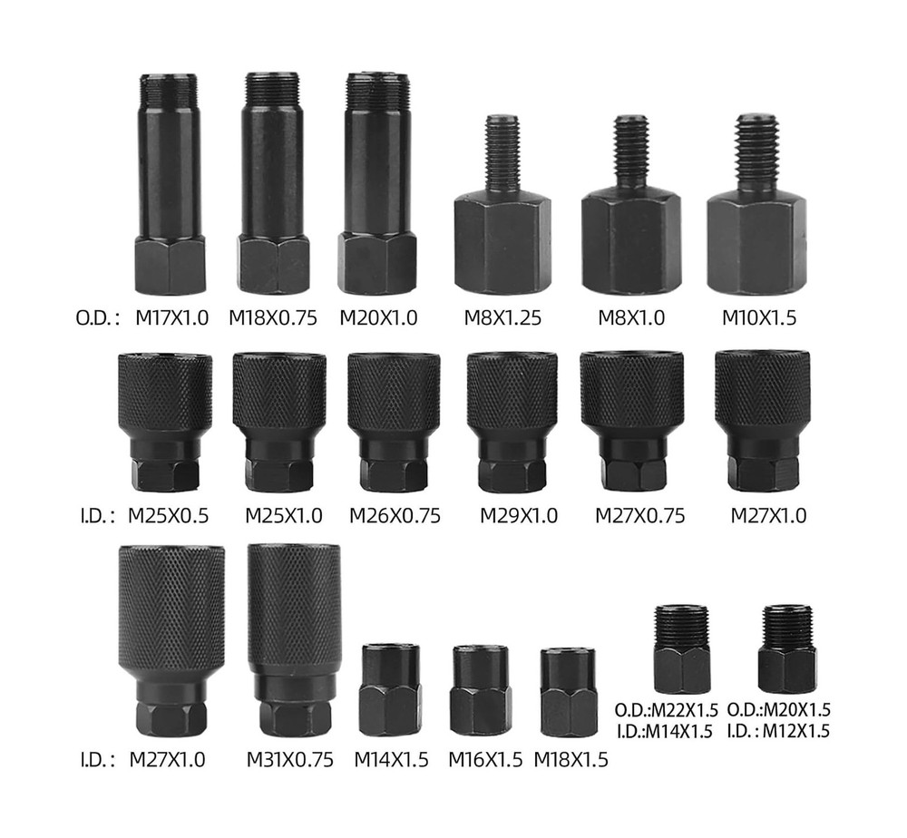 DAYUAN 24pcs Professional Pneumatic Injector Puller Vibration Inje...
