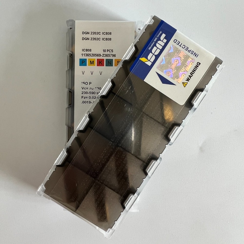 10Pcs/BOX Iscar DGN2202C IC808