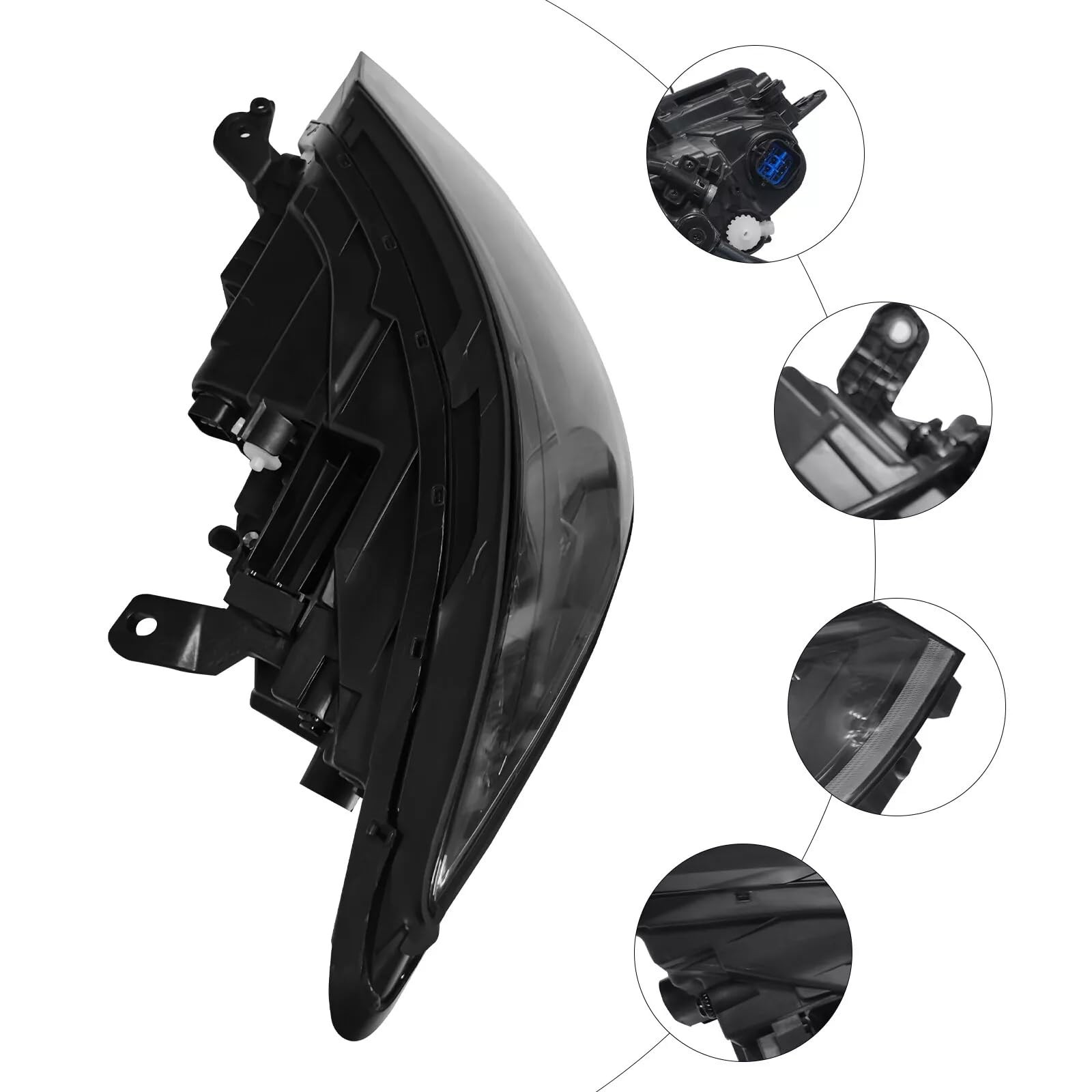 LED Headlight Assembly for 2020 2021 2022 Hyundai Sonata Left Side Headlamp