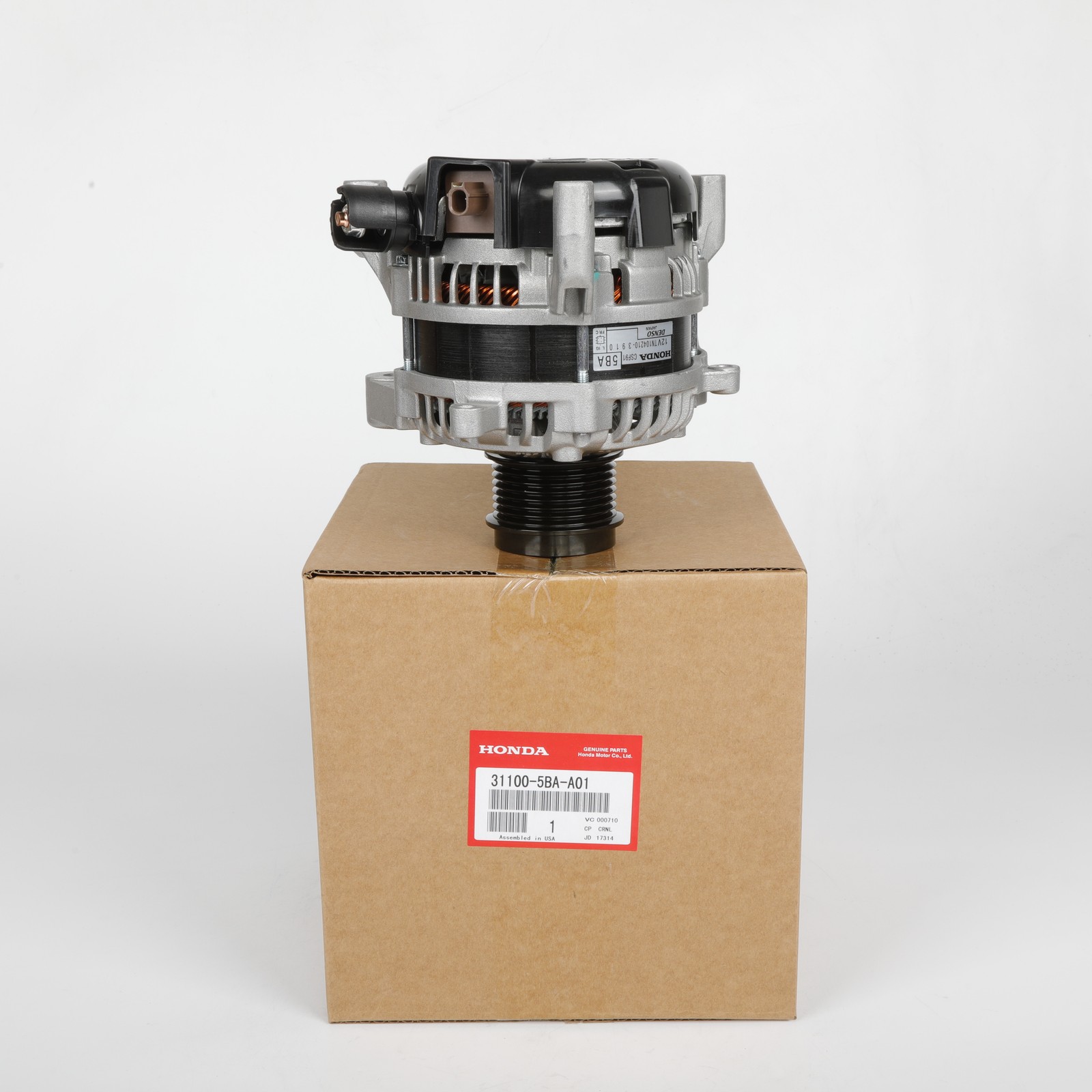 31100-5BA-A01RM Honda (Denso) Remanufactured Alternator Civic, HR-V New, Genuine