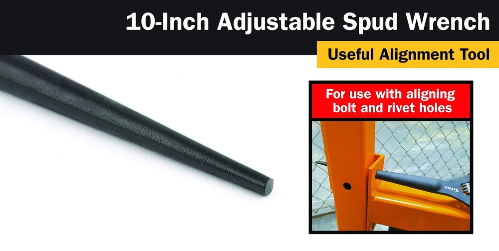 211 Adjustable Construction Spud Wrench 10inch