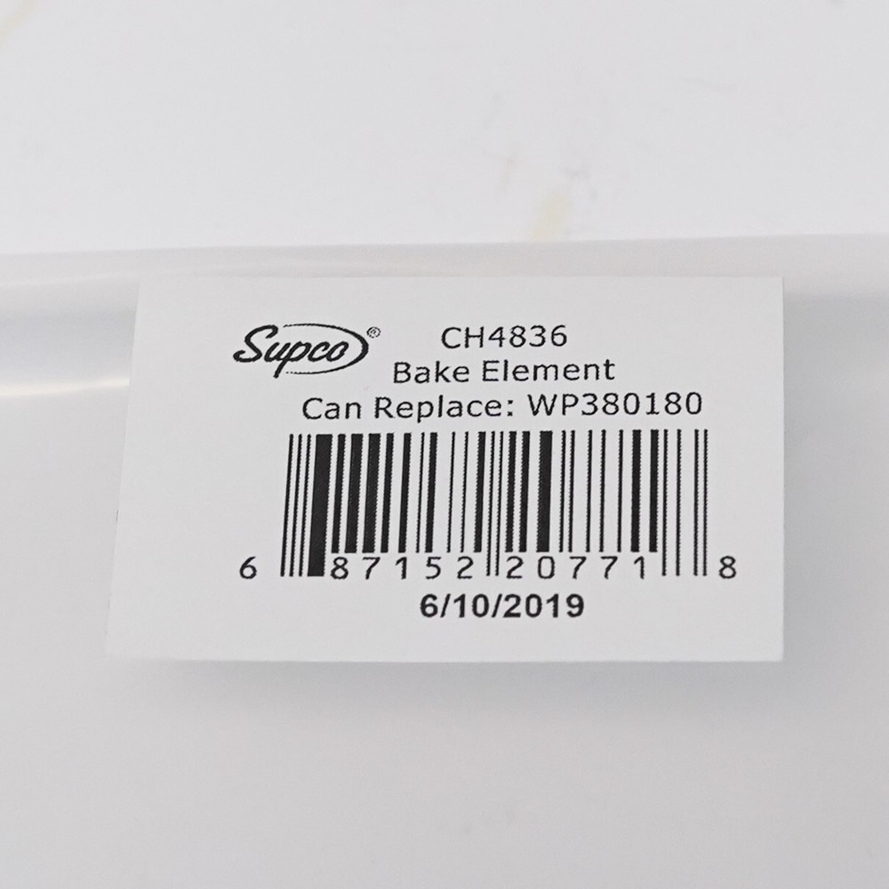 CH4836 for Whirlpool 308180 Range Oven Bake Lower Unit Heating Element PS335890