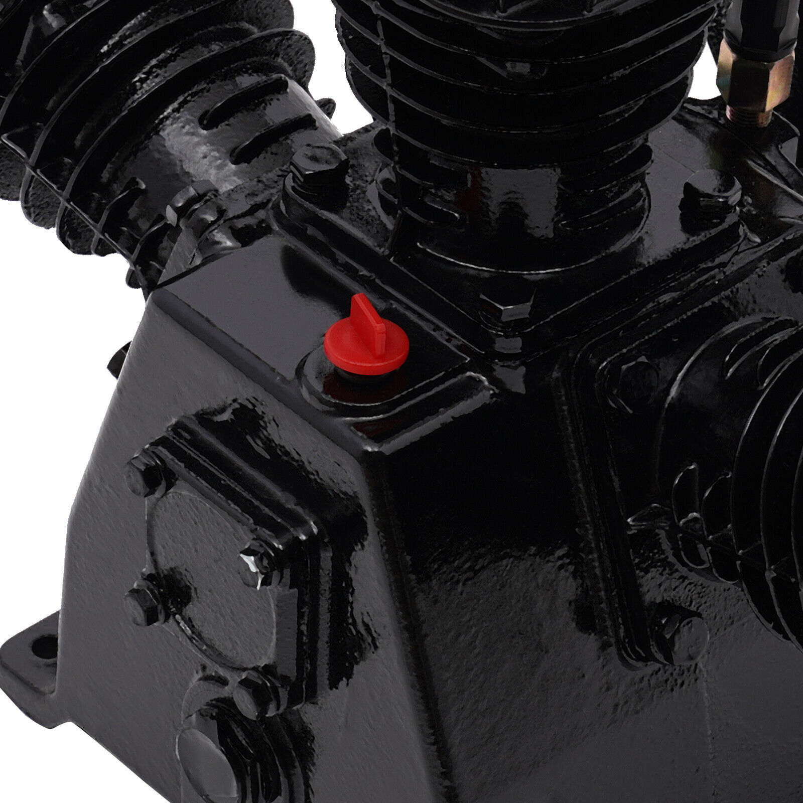 4HP Single-Stage Inline-Twin Replacement Air Compressor Pump 3 Cylinder Head