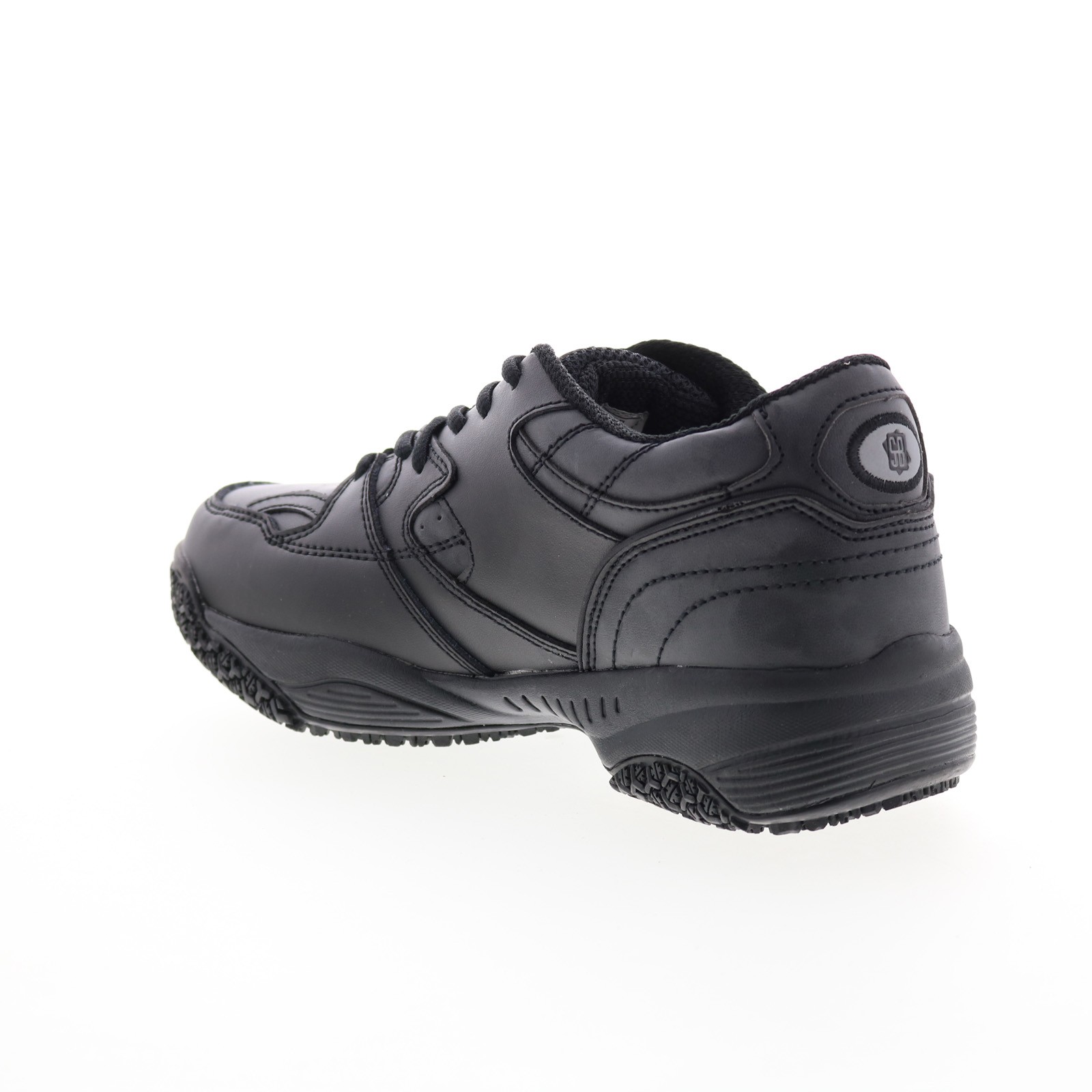 SkidBuster Oxford Slip Resistant S5055 Womens Black Wide Work & Safety Shoes