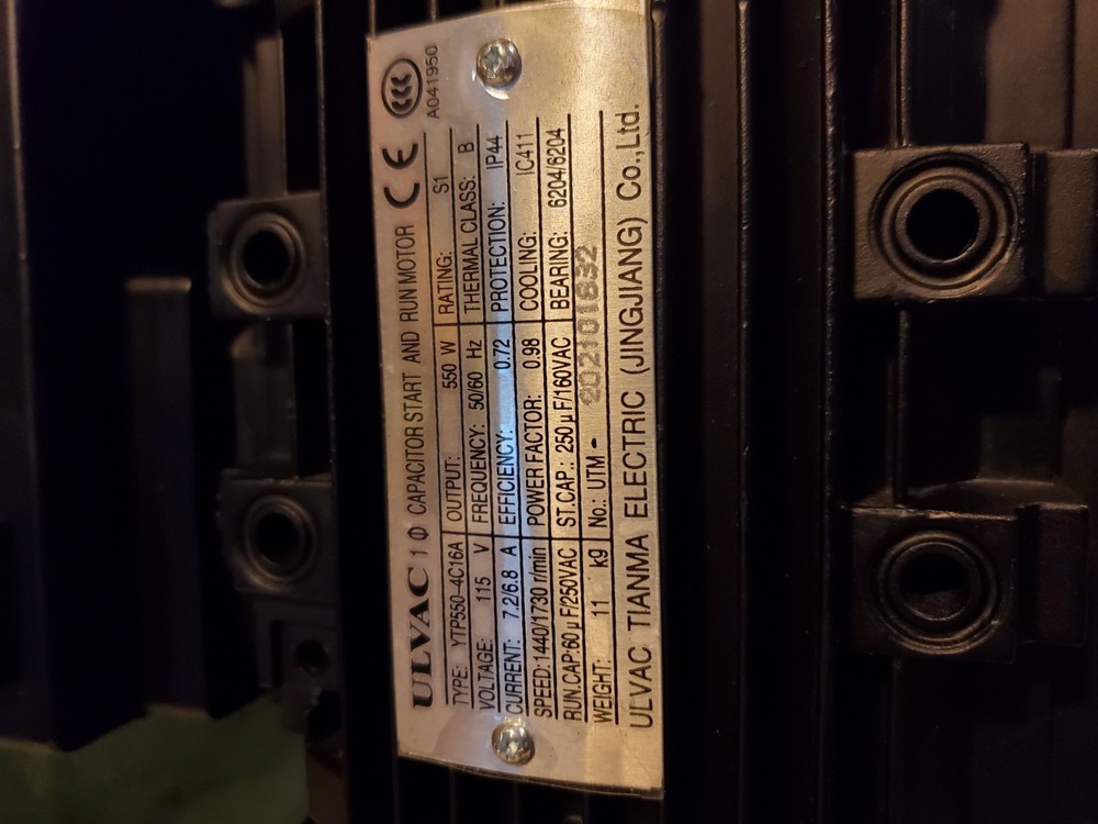 HARVEST RIGHT Vacuum pump