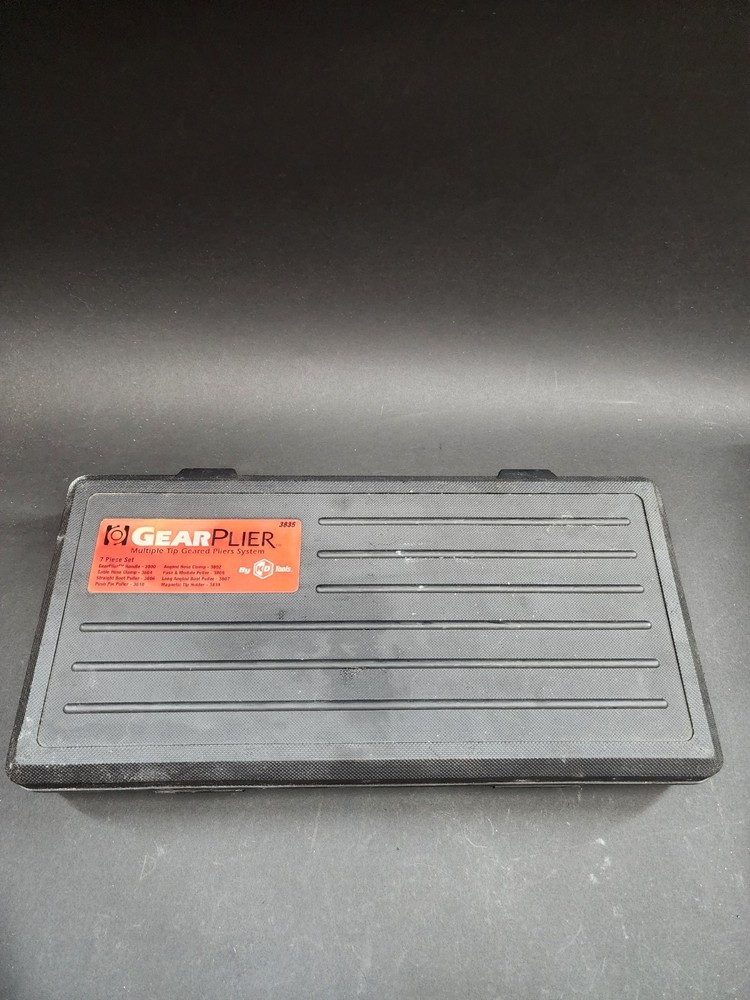 KD Tools 3835 - 7 Piece Multiple Tip Geared Plier System Set