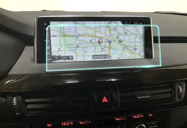 Crystal Clear Screen Protector for 2017 BMW X5 Vehicle Navigation