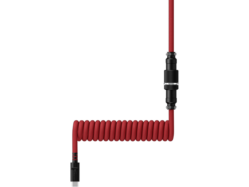 HyperX USB-C Coiled Cable Red-Black