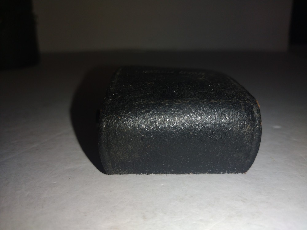 Vintage Gold Crest Camera Light Meter with Leather Snap Close Case Untested