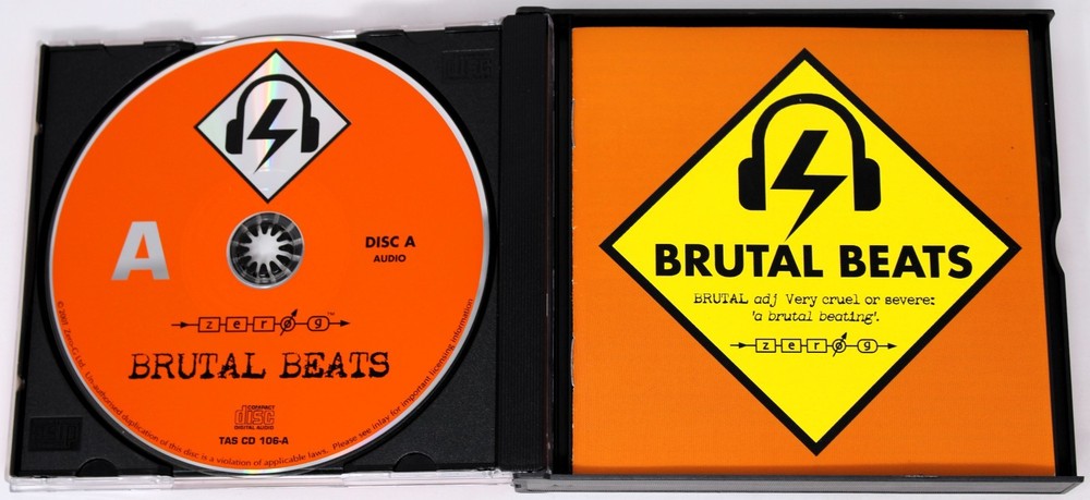 Zero-G Brutal Beats Sample Library/Sound Library/Sampling Triple CD 2001